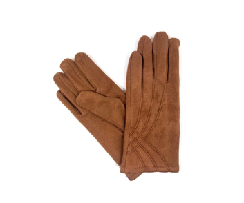 GUANTES EFECTO ANTELINA CON DETALLE RAYA