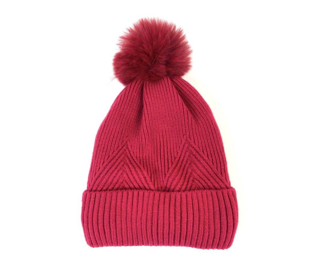 GORRO PUNTO ZIG ZAG