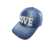 GORRA VISERA LOVE STRASS