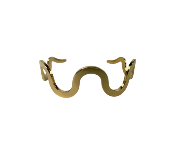 PULSERA ACERO RIGIDA ONDAS