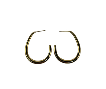 PENDIENTE ACERO ARO OVAL