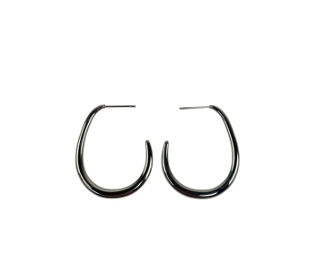 PENDIENTE ACERO ARO OVAL
