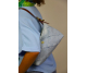 BOLSO HOMBRO EN JEAN CON PIEZA CENTRAL
