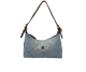BOLSO HOMBRO EN JEAN CON PIEZA CENTRAL