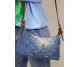 BOLSO HOMBRO EN JEAN CON PIEZA CENTRAL