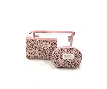 PACK TRES NECESERES ANIMAL PRINT
