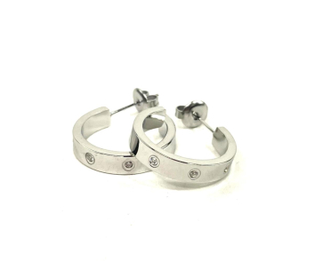 ARO ACERO STRASS GRUESO 20MM