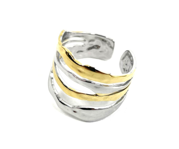 ANILLO CUATRO TIRAS ABIERT