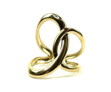 ANILLO ACER ENTRELAZ