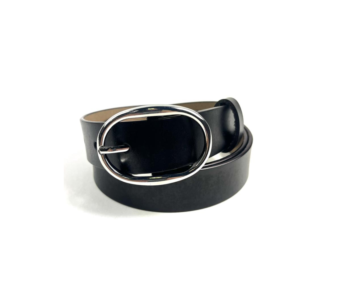 CINTURON BASICO LISO PIEL 2.8CM