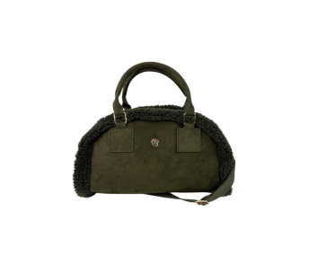 BOLSO BOWLIN SERRAJE Y PELO