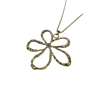 COLLAR LARGO FLOR