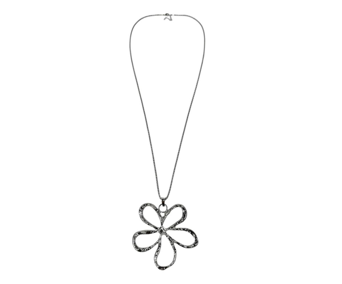 COLLAR LARGO FLOR