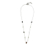 COLLAR ACERO CORTO OSO PERLA