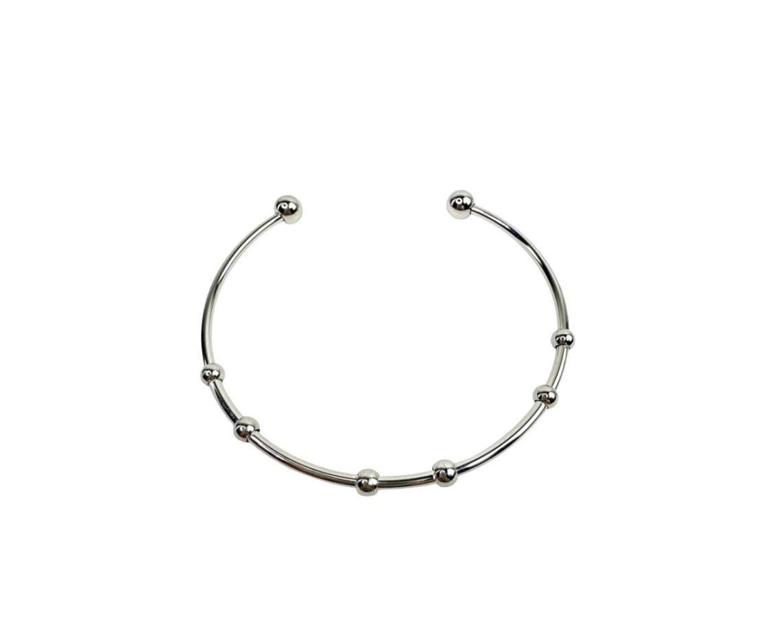 PULSERA ACERO ABIERTA