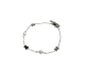 PULSERA ACERO OSO PERLA