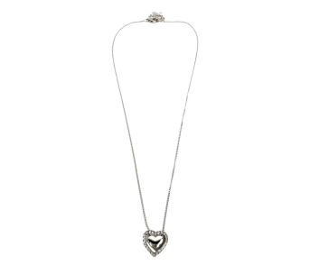 COLLAR ACERO CORTO CORAZON