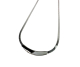 COLLAR ACERO CORTO PLACA
