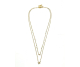 COLLAR ACERO 2 VUELTAS ESTRELLA