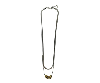 COLLAR CORTO ACERO 2 VUELTAS