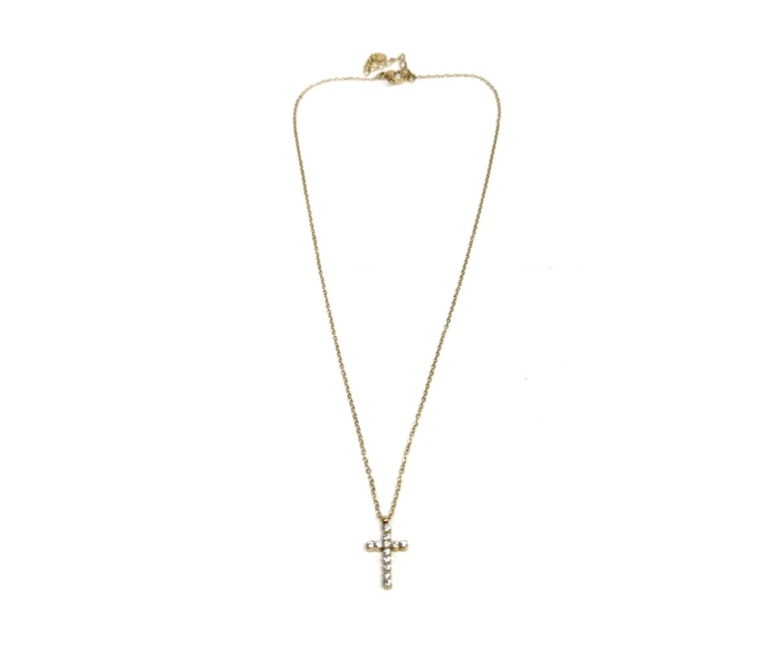COLLAR CORTO ACERO CRUZ