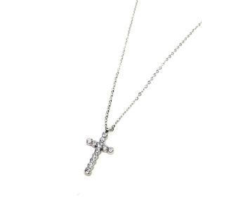 COLLAR CORTO ACERO CRUZ