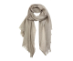 FOULARD LISO BRILLO CON FLECOS
