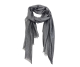 FOULARD LISO BRILLO CON FLECOS