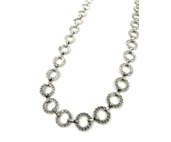 CINT ESLAB PLATEADOS REDONDOS STRASS
