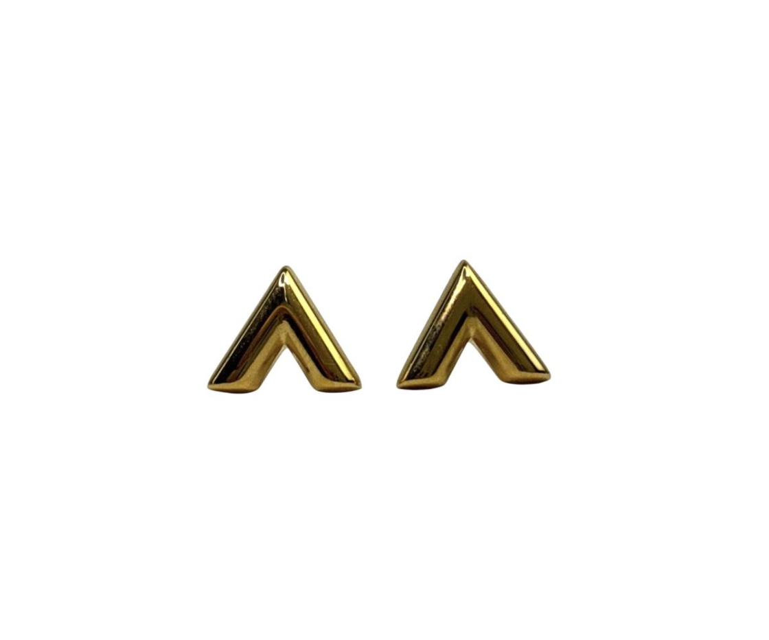 PENDIENTE ACERO TRIANGULO