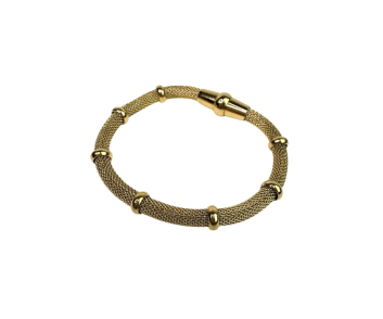 PULSERA ACERO CORDON