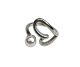 ANILLO ACERO CORAZON PERLA