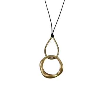 COLLAR LARGO CORDON DOBLE PIEZA