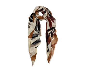 FOULAR ESTAMPADO HOJAS