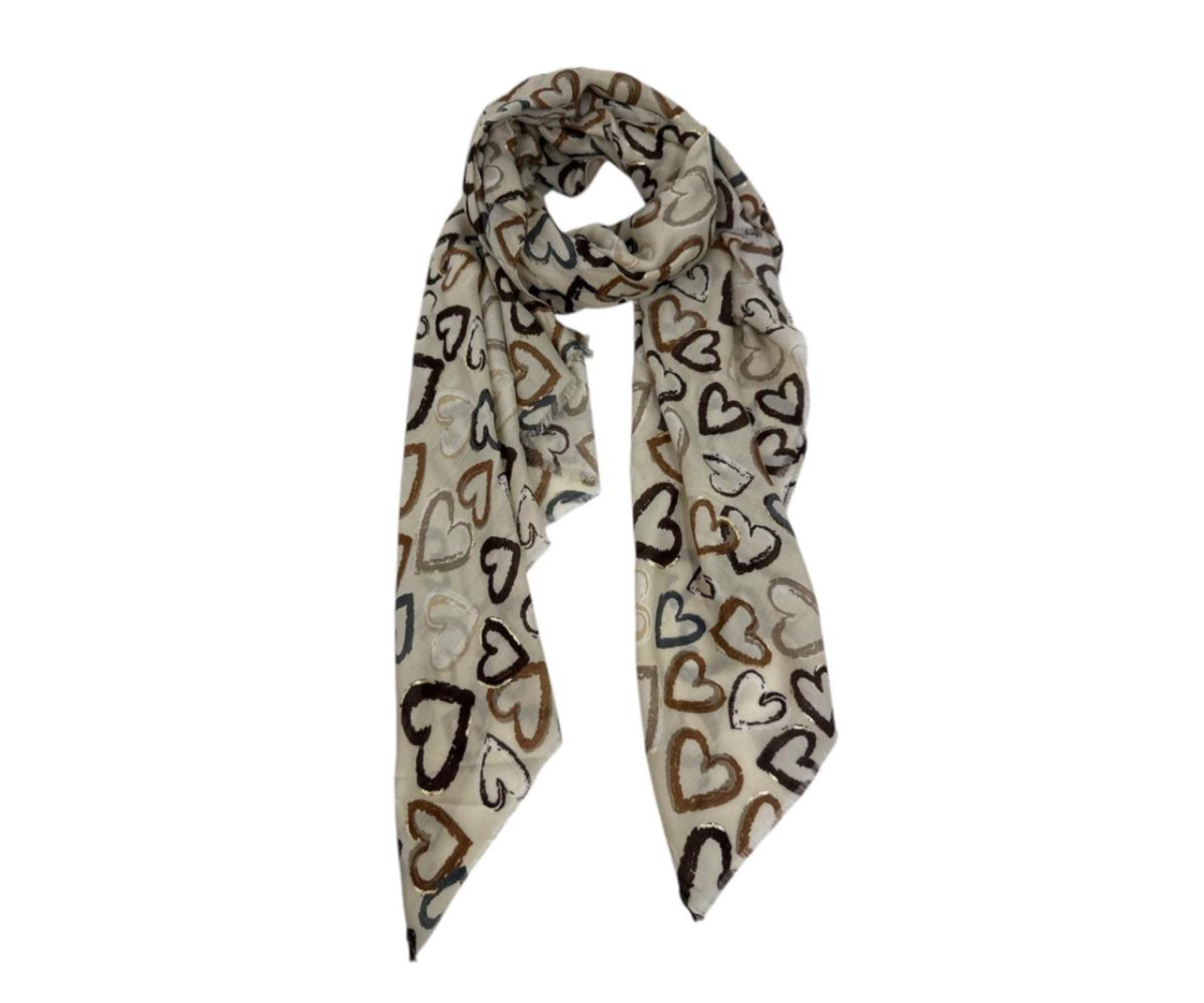 FOULARD CORAZONES
