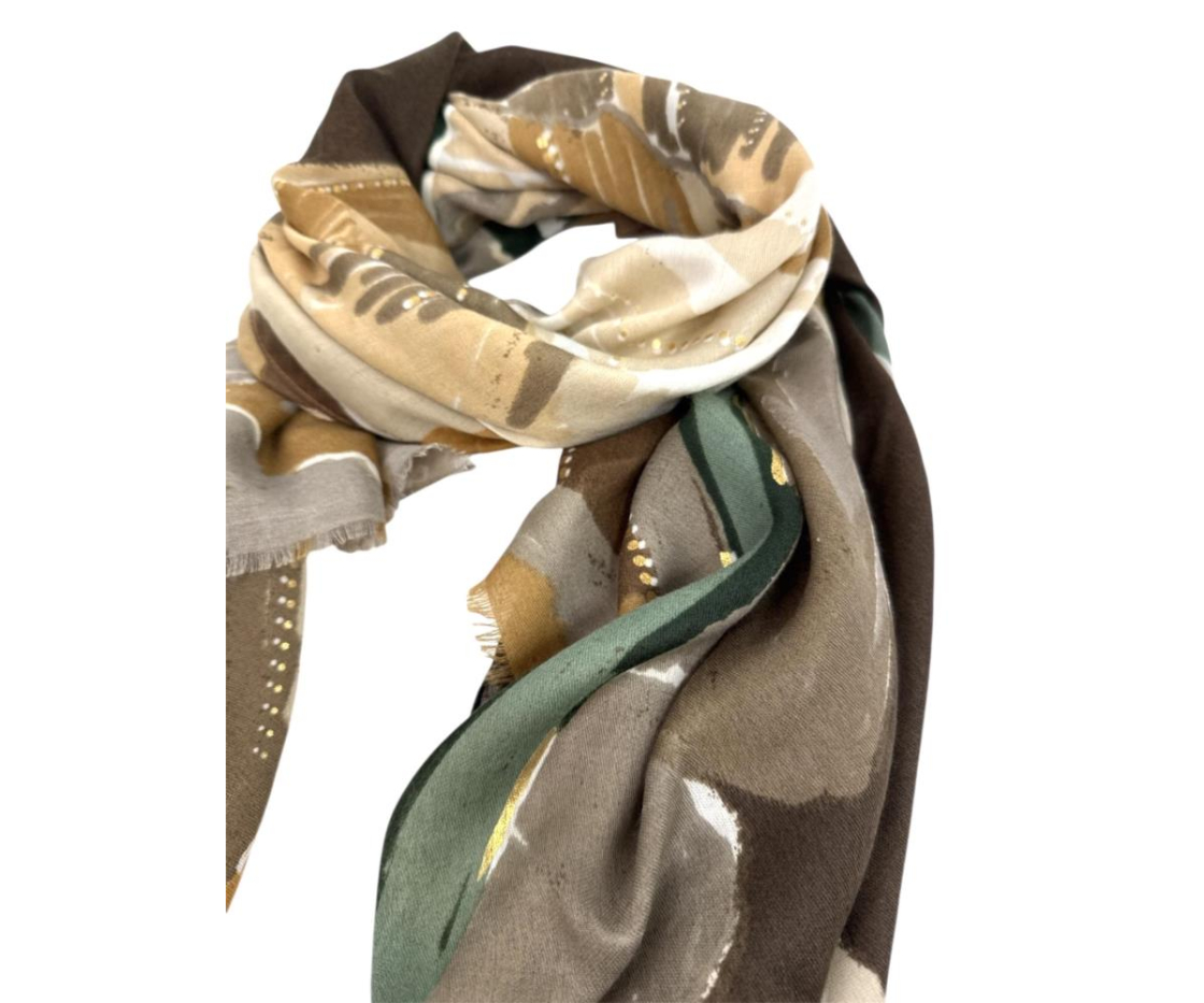 FOULARD ESTAMPADO FLOR GRANDE