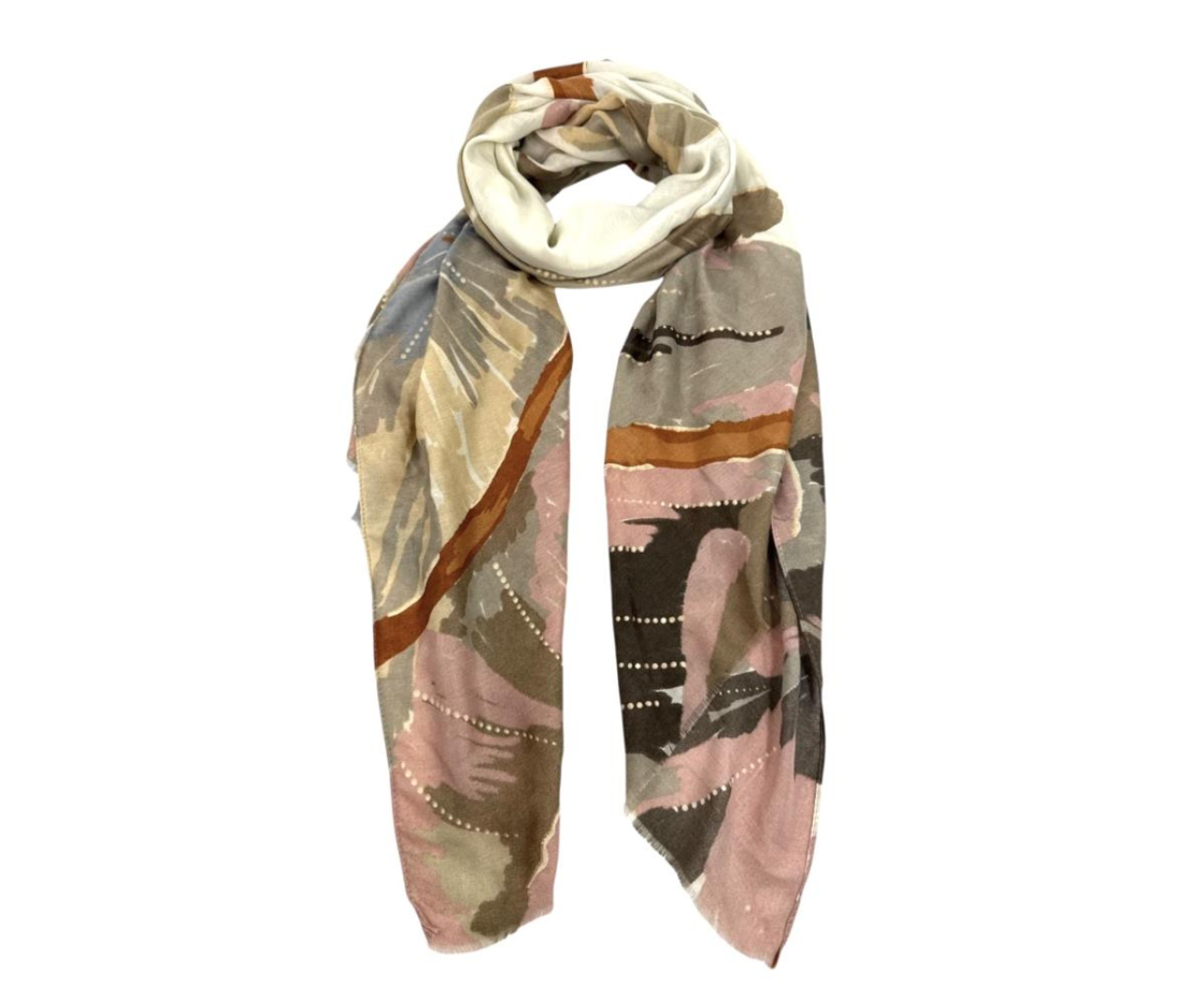 FOULARD ESTAMPADO FLOR GRANDE