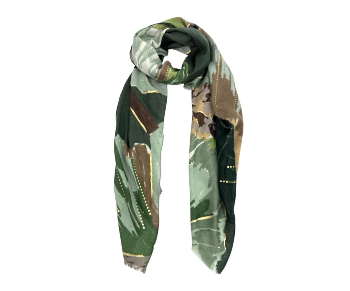 FOULARD ESTAMPADO FLOR GRANDE