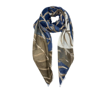 FOULARD ESTAMPADO HOJAS