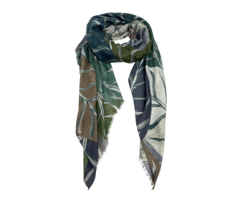 FOULARD ESTAMPADO HOJAS
