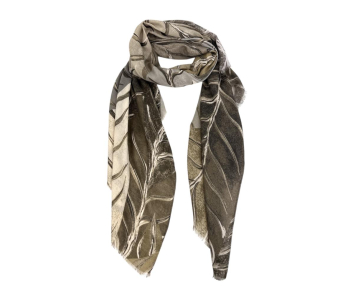 FOULARD ESTAMPADO HOJAS