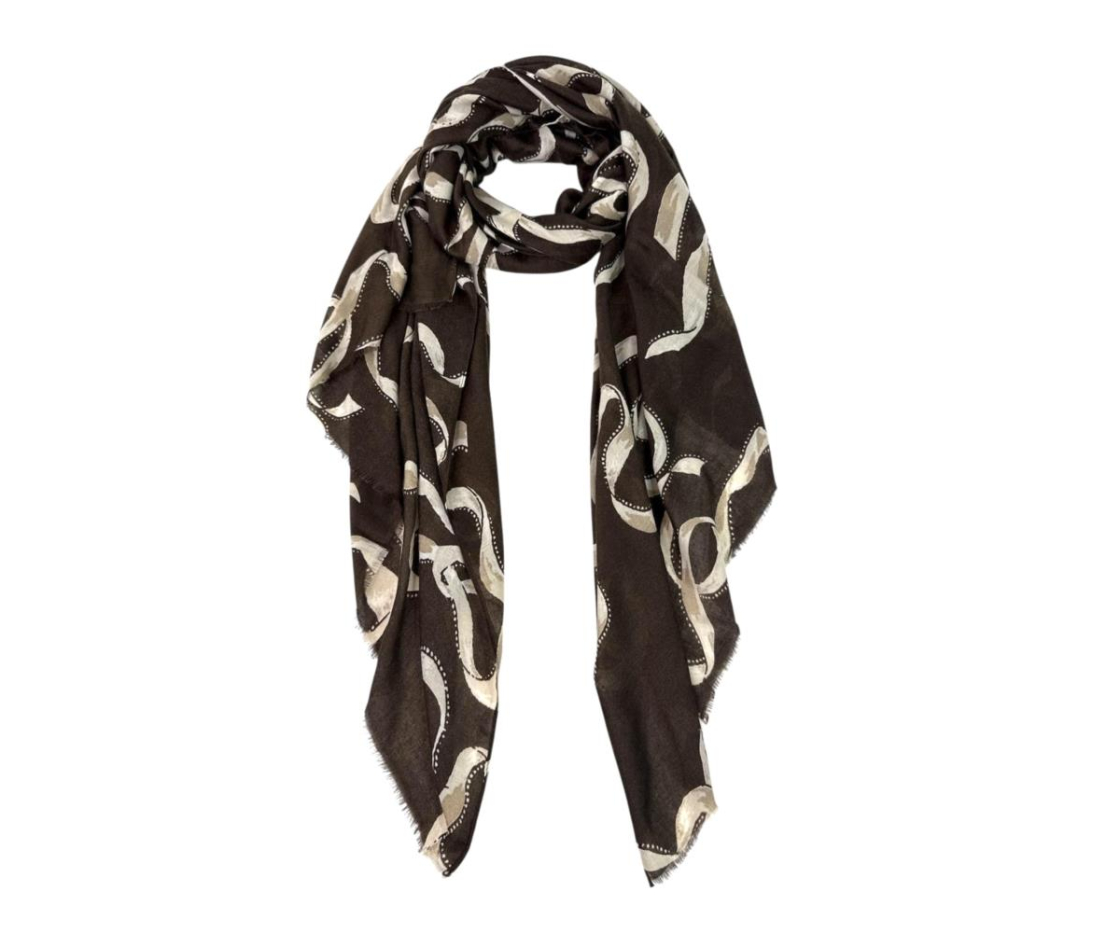 FOULARD ESTAMPADO LAZOS