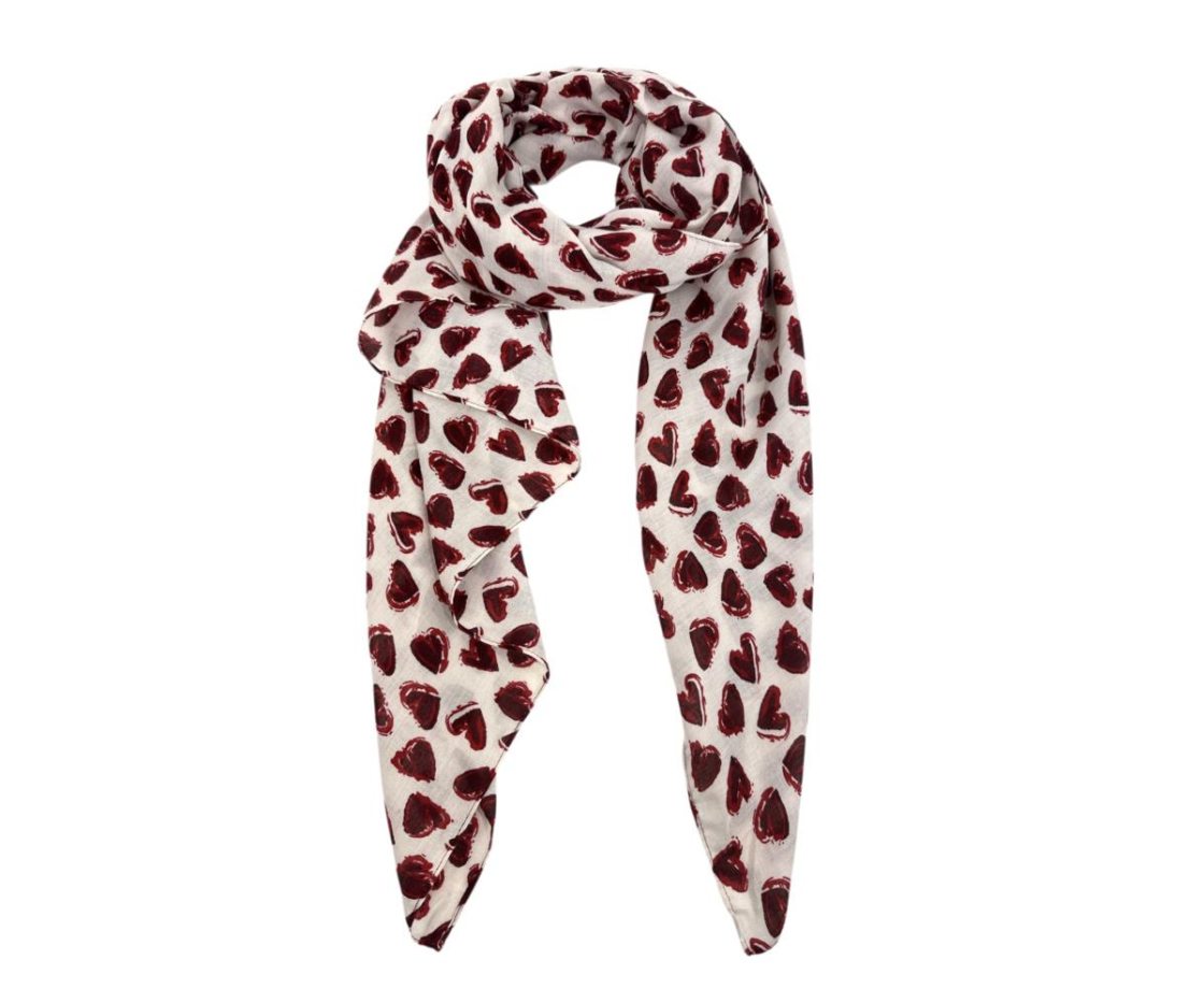 FOULARD CORAZONES PEQUEÑOS