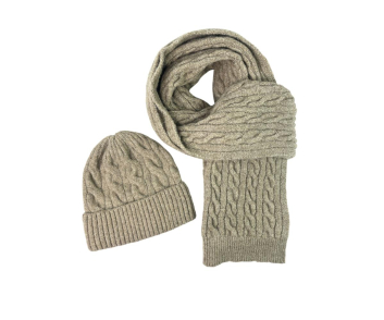 CONJUNTO BUFANDA GORRO