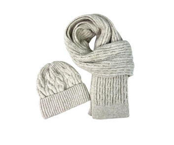 CONJUNTO BUFANDA GORRO