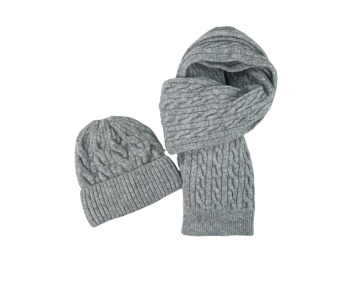 CONJUNTO BUFANDA GORRO