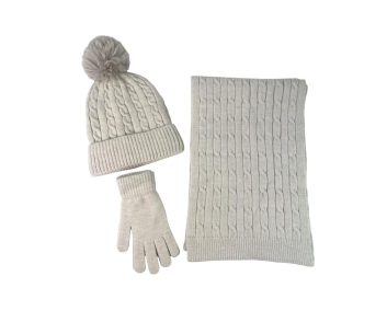 CONJUNTO BUFANDO GORRO GUANTE