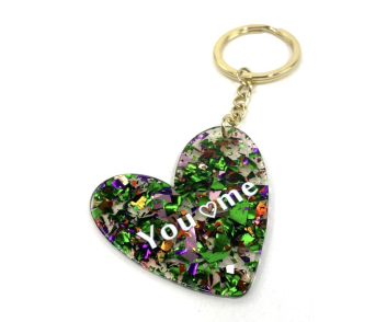 LLAVERO ACERO CORAZON
