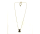 COLLAR ACERO OSO GRABADO
