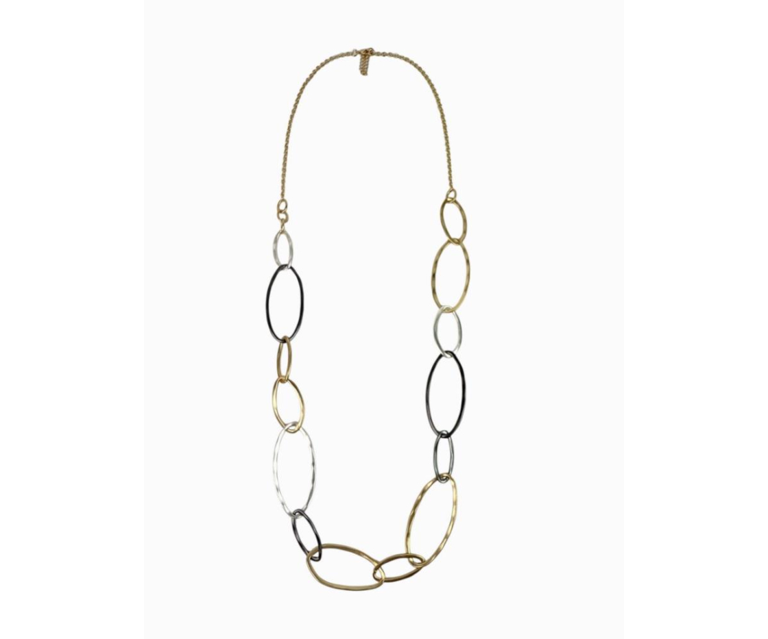 COLLAR LARGO ESLABONES COMB COL